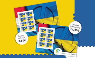 Issue of solidarity and support stamps for Ukrainian refugees