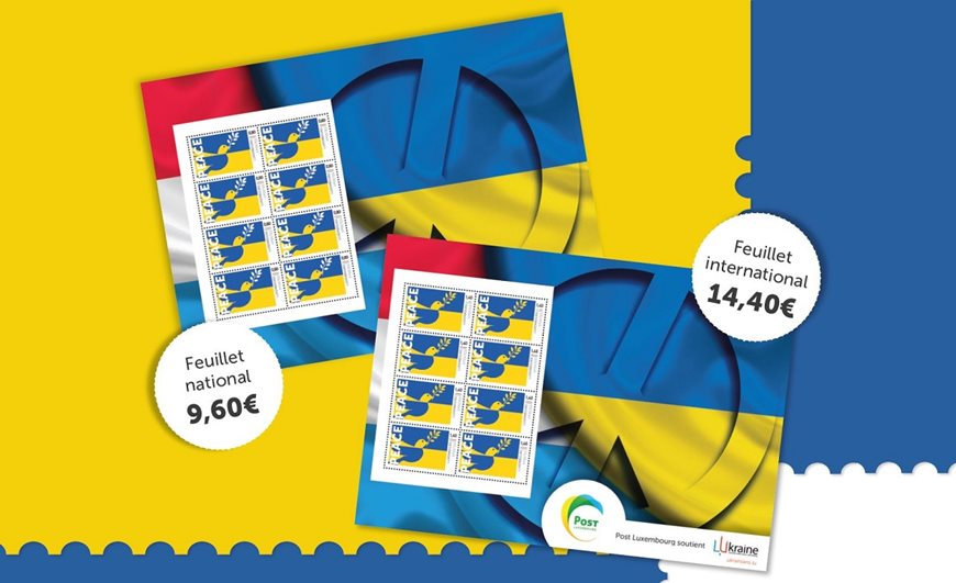 Issue of solidarity and support stamps for Ukrainian refugees