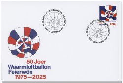 FDC - 50 years first flight "Feierwon"