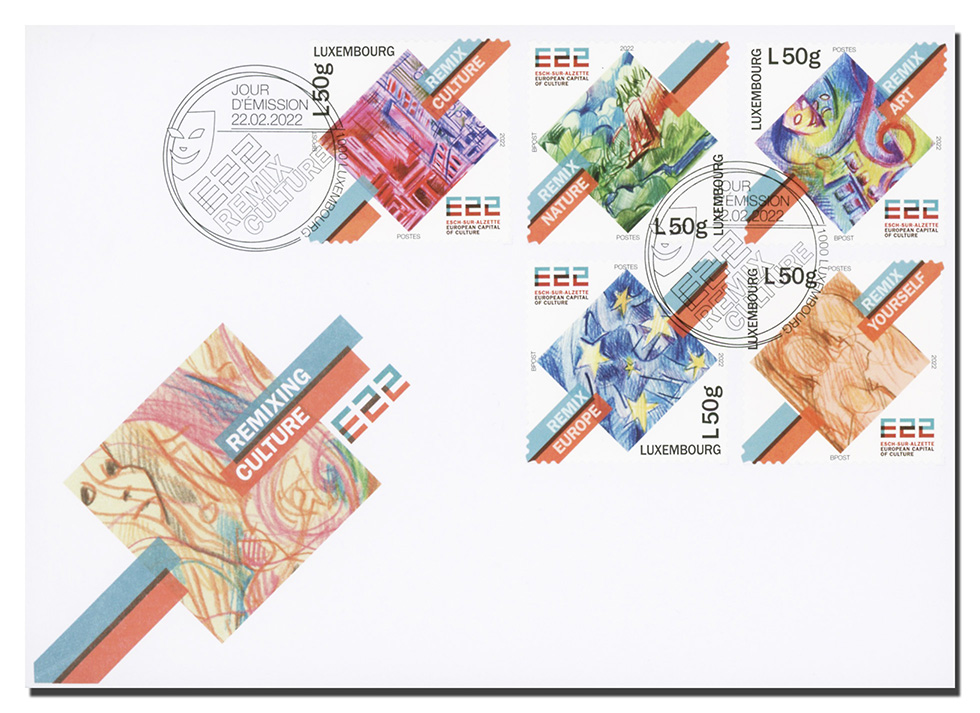 FDC - Carnet ESCH2022 Capitale europeenne de la culture