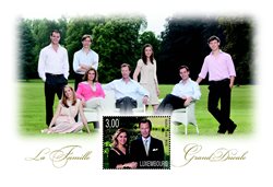 Bloc La famille grand-ducale
