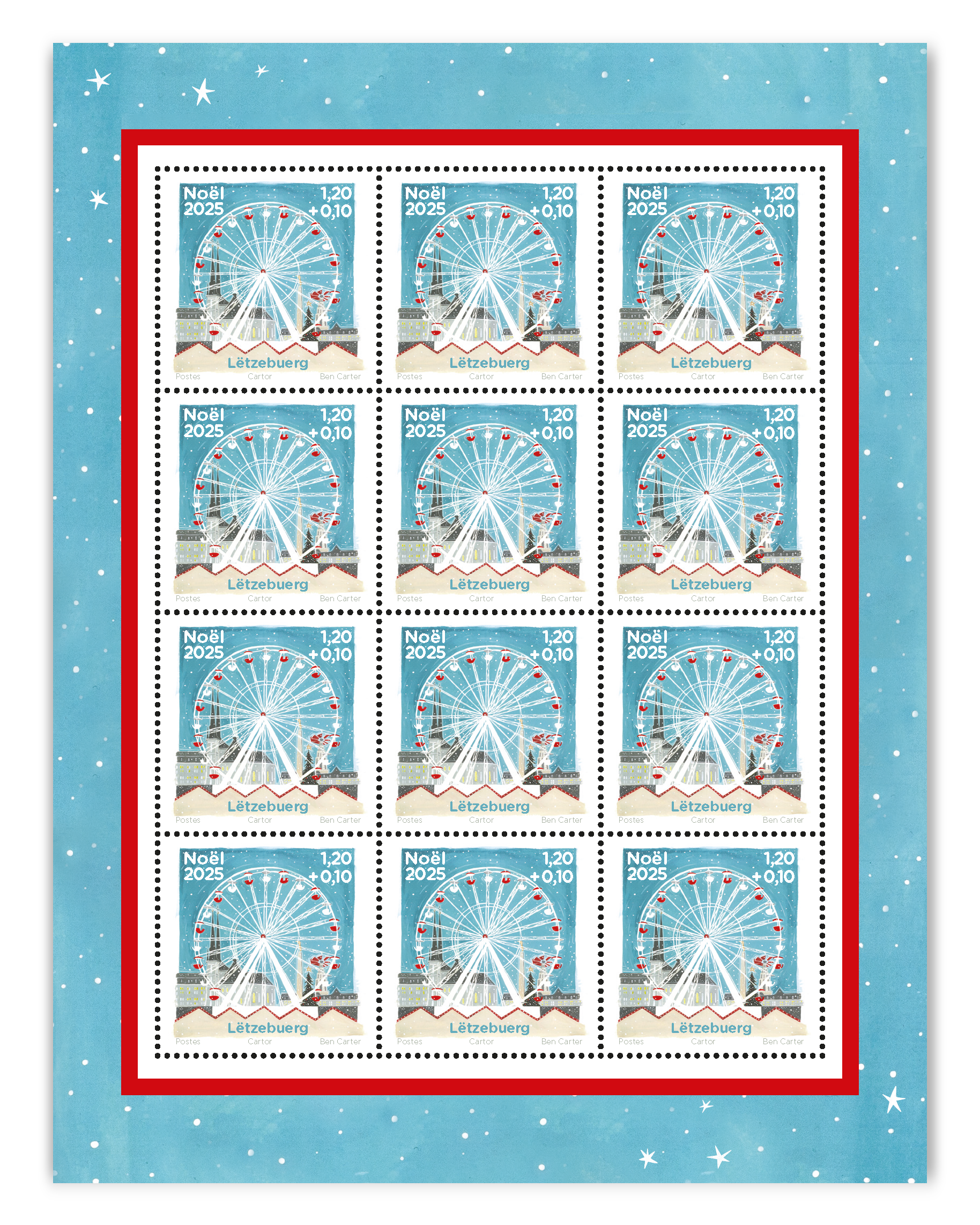 Noël 2025 - Luxembourg-ville - Feuillet