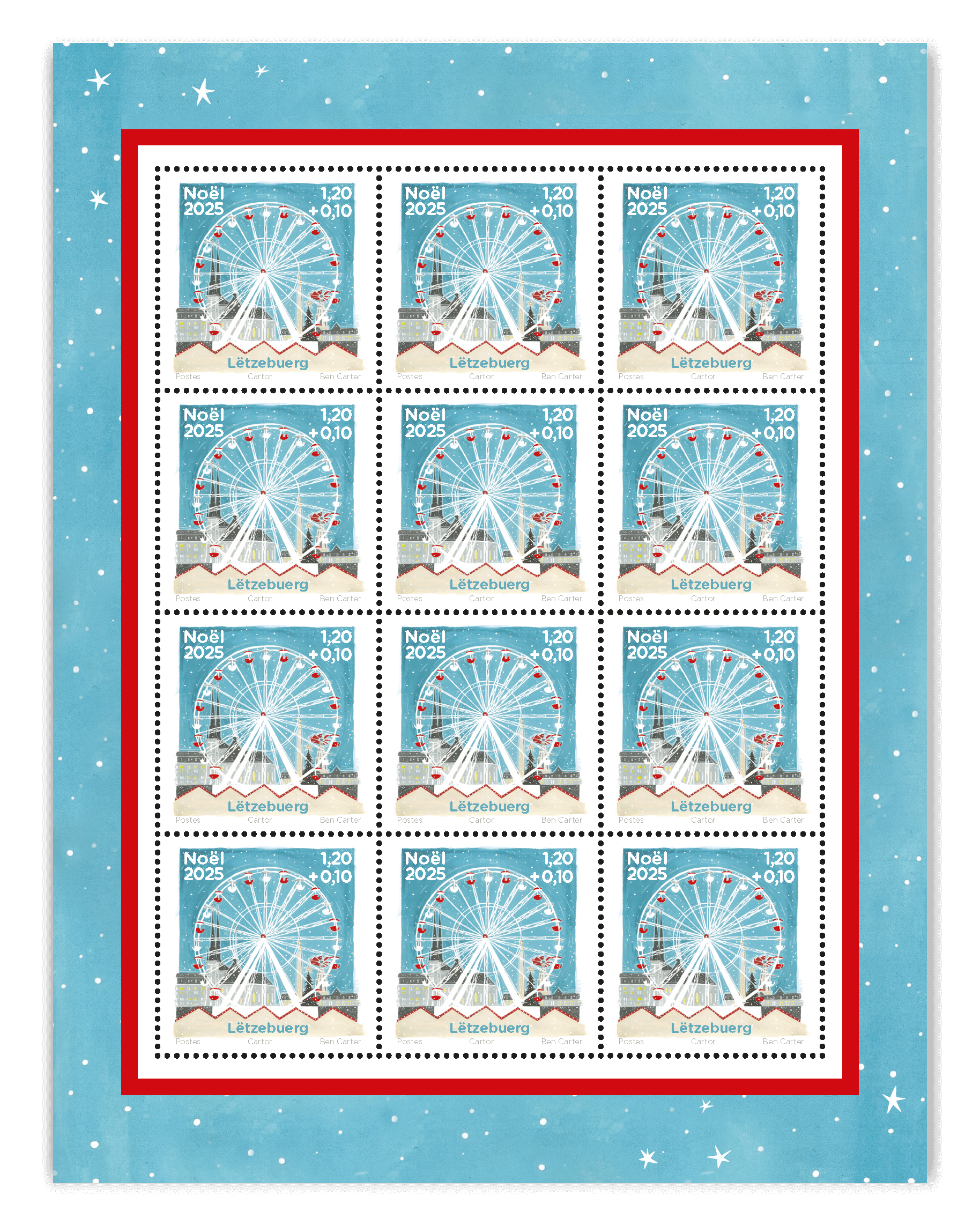 Noël 2025 - Luxembourg-ville - Feuillet