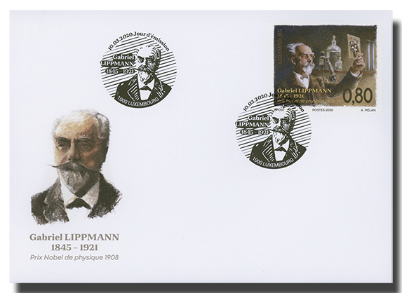 FDC - 175 anniversary Gabriel Lippmann