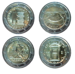 Set commemoratif 2025-1 (IT-DE-SK-EE)