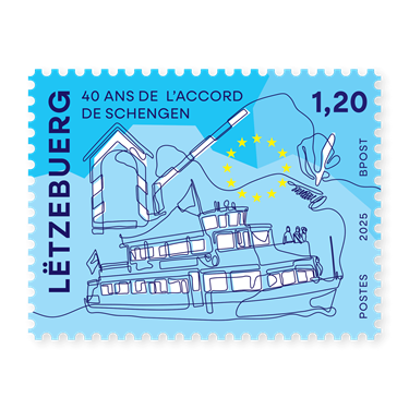 40 years of the Schengen Agreement [1,20 EUR]