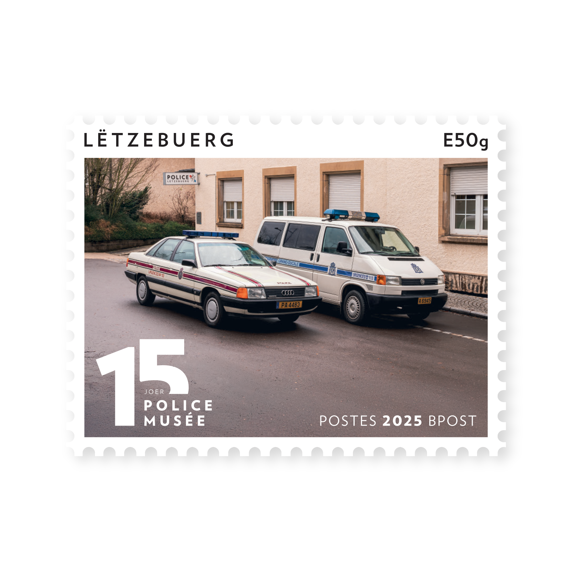 15 years "Policemusee" [E50g]