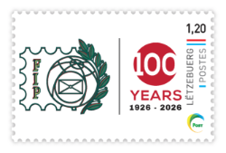 100 ans FIP - Timbre