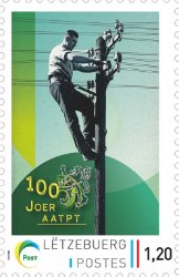 100 years of AATPT - Stamp