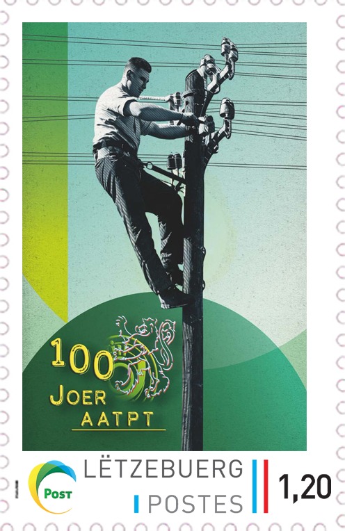 100 Jahre AATPT - Briefmarke
