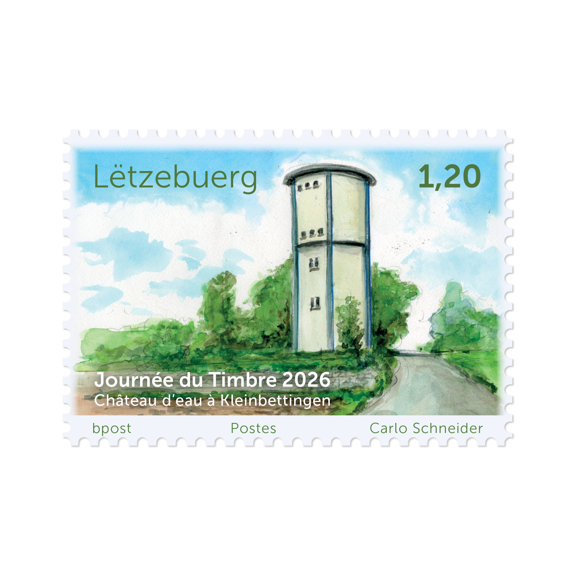 Tag der Briefmarke 2026 Kleinbettingen