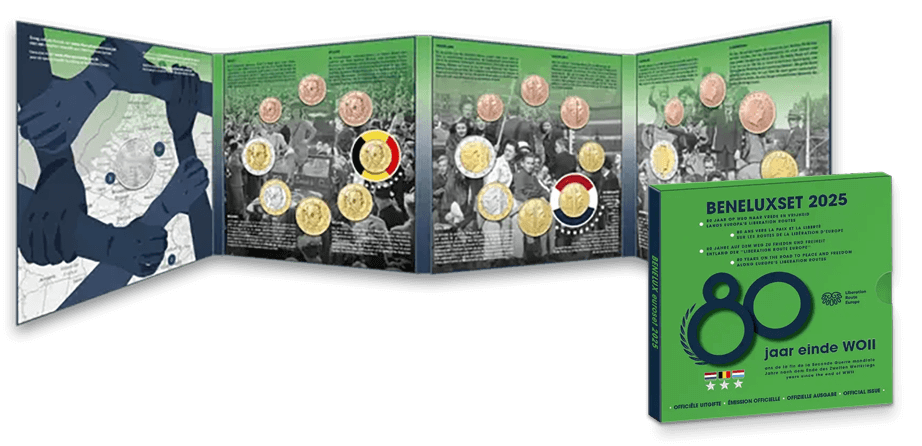 "MUENZEN"  Set BENELUX 2025