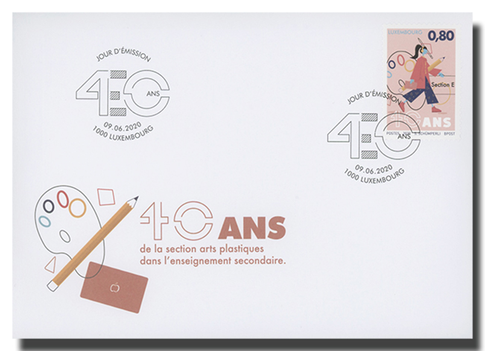 FDC - 40 ans Section E - arts plastiques
