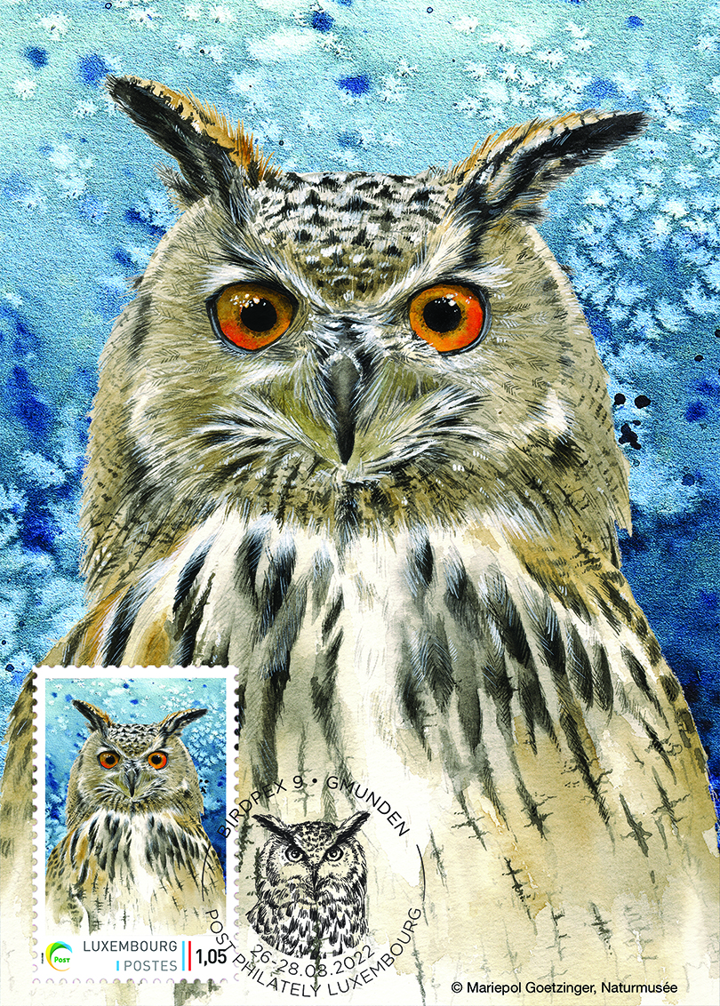 Card meng.post - Gmunden - Birdpex 2022