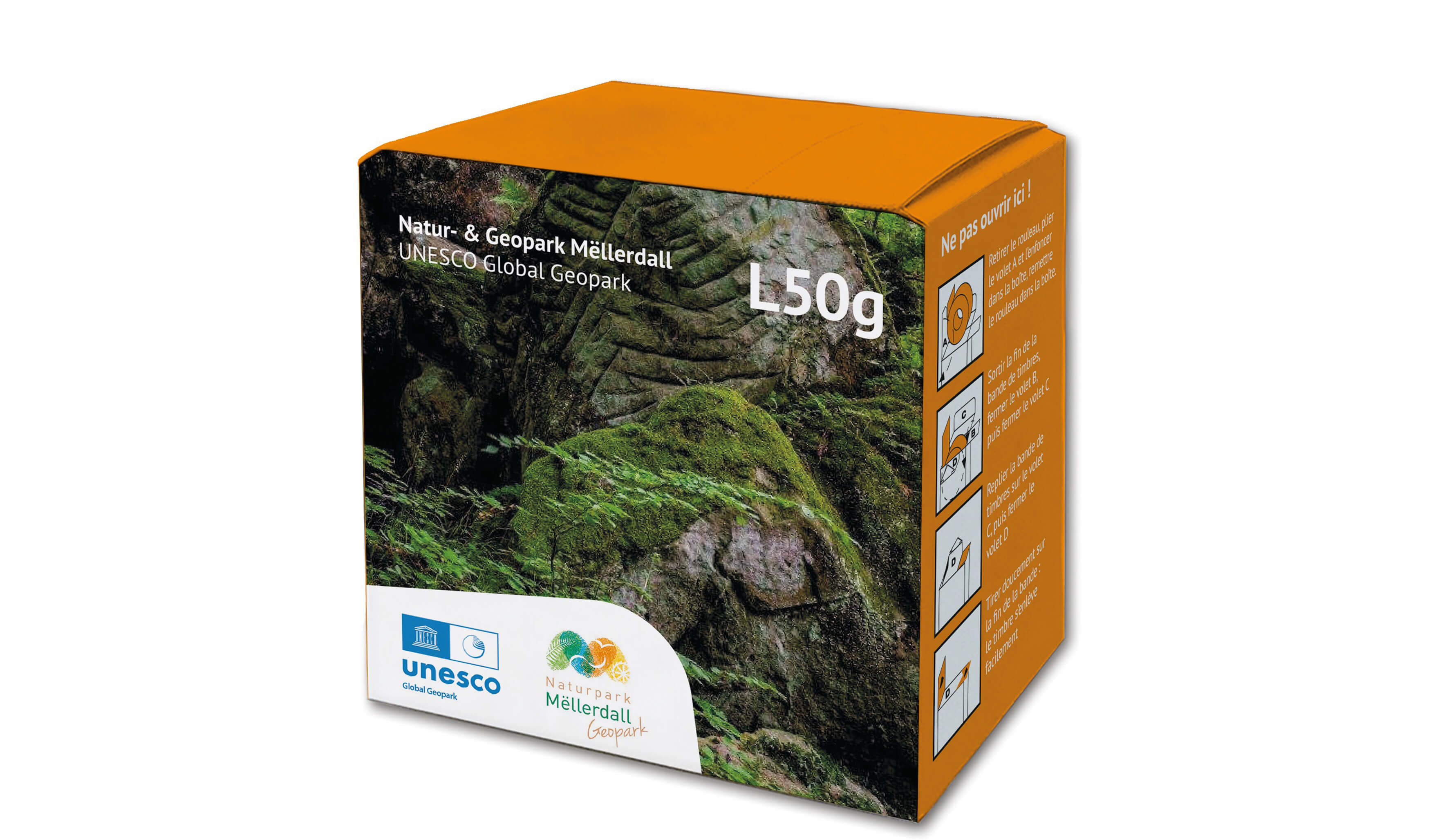 Schachtel 100 x Tarif Luxembourg Geopark [L50g]