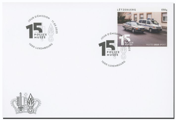 FDC - 15 years "Policemusée"