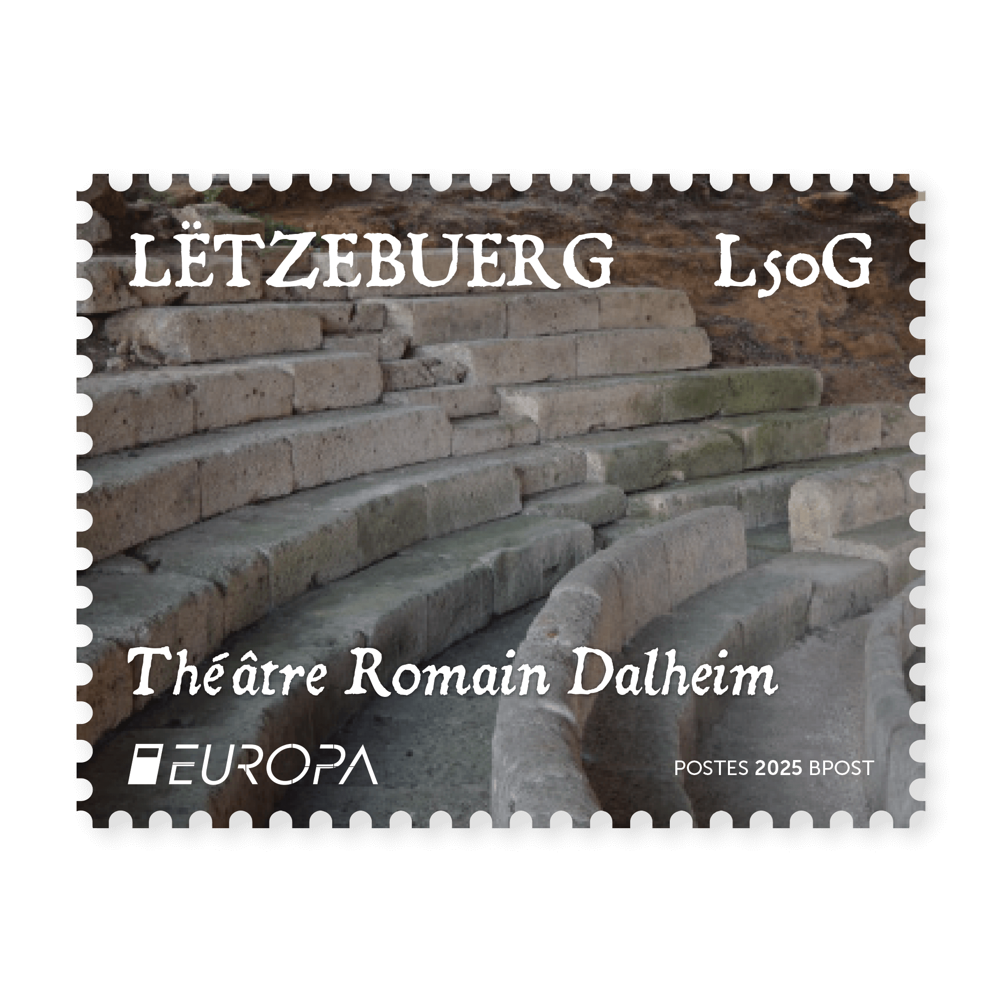 Europa 2025 -Romisches Ricciacum Dalheim [L50g]