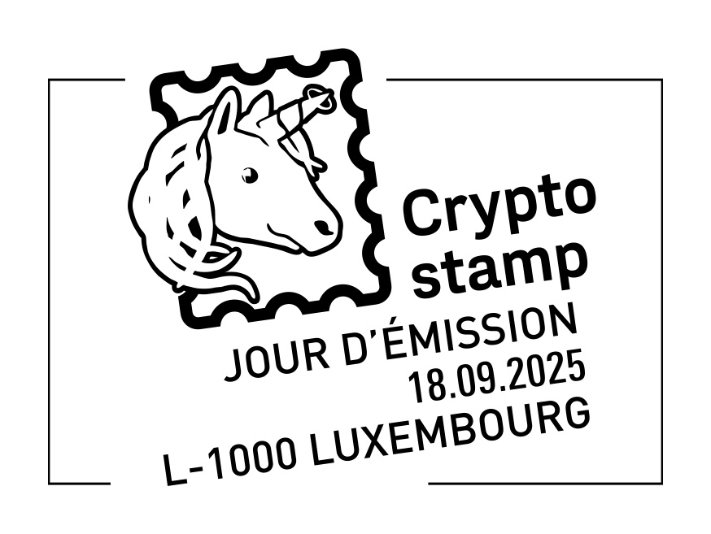 Crypto Briefmarke