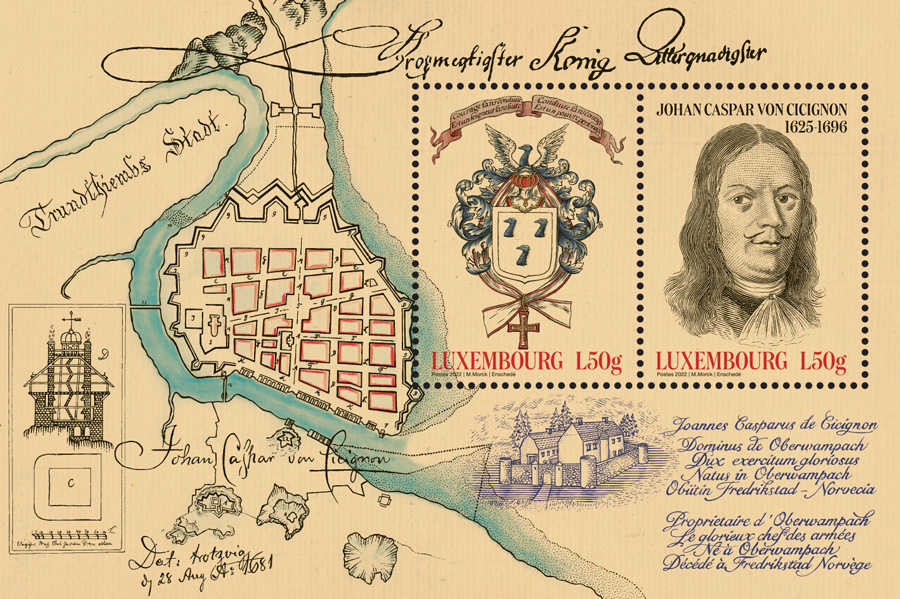 Bloc - 400 years Jean-Gaspard de Cicignon [L50g]