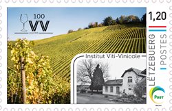 Timbre meng.post - 100 ans IVV