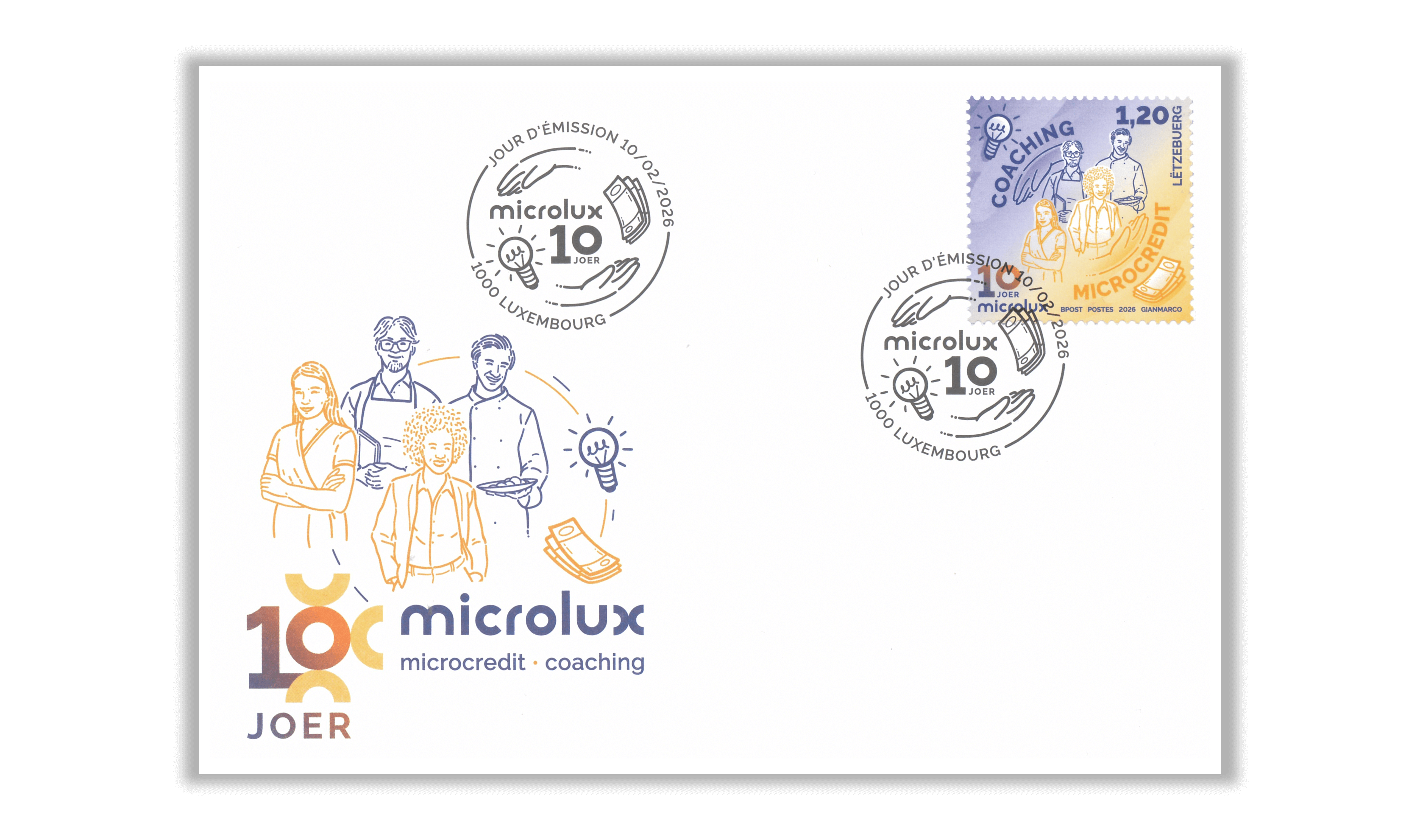 FDC - 10 Jahre Microlux