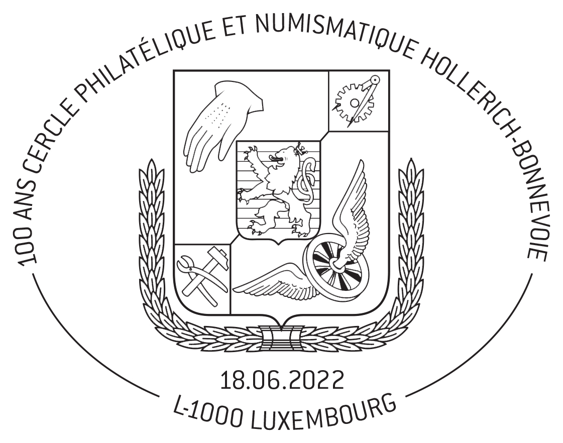 100 Ans Cercle philatelique et numismatique Hollerich-Bonnevoie