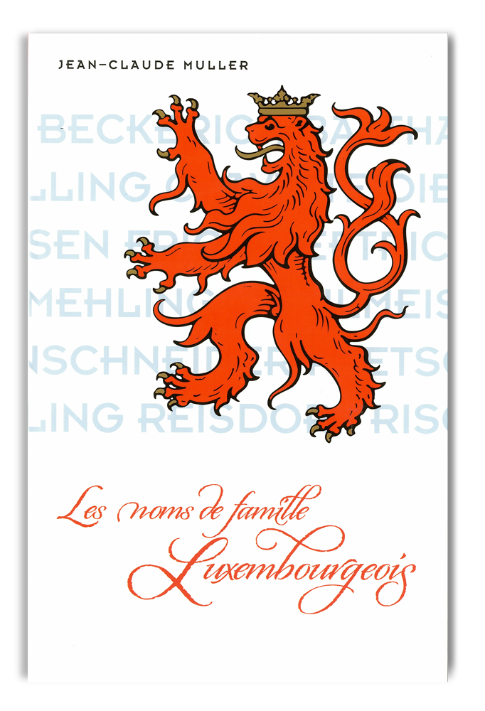 Buch "Les noms de famille Luxembourgeois"