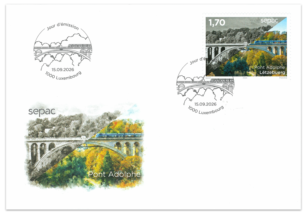 FDC - SEPAC 2026 - Ikonische Wahrzeichen
