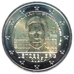 Monnaie 2 € - 2025-1 - 25 ans de l’accession au trone Grand-Duc Henri