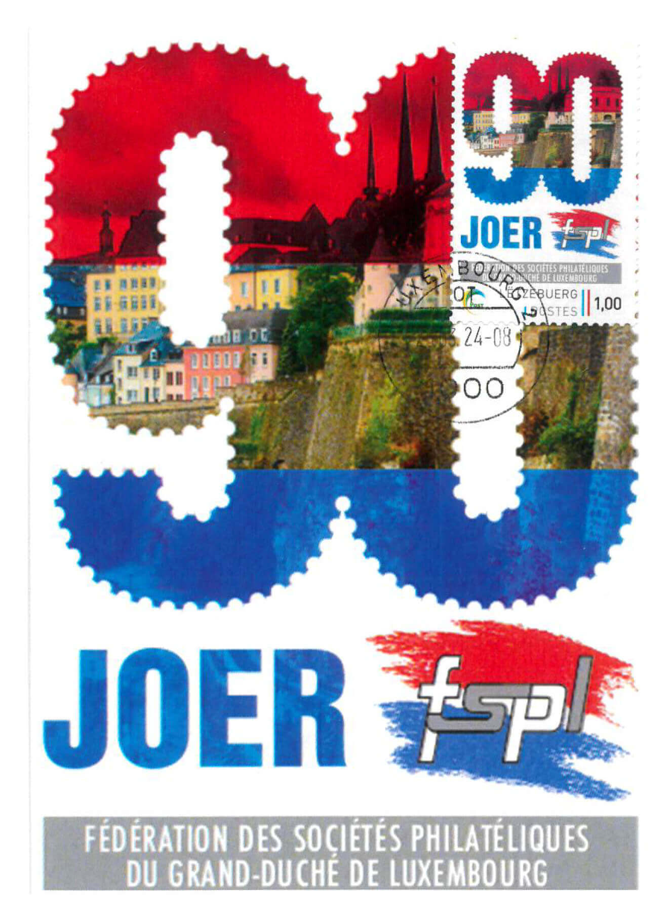 Karte meng.post - 90 Jahre FSPL