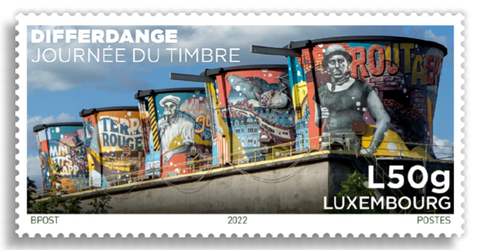 Journée du timbre 2022 Differdange [L50g]