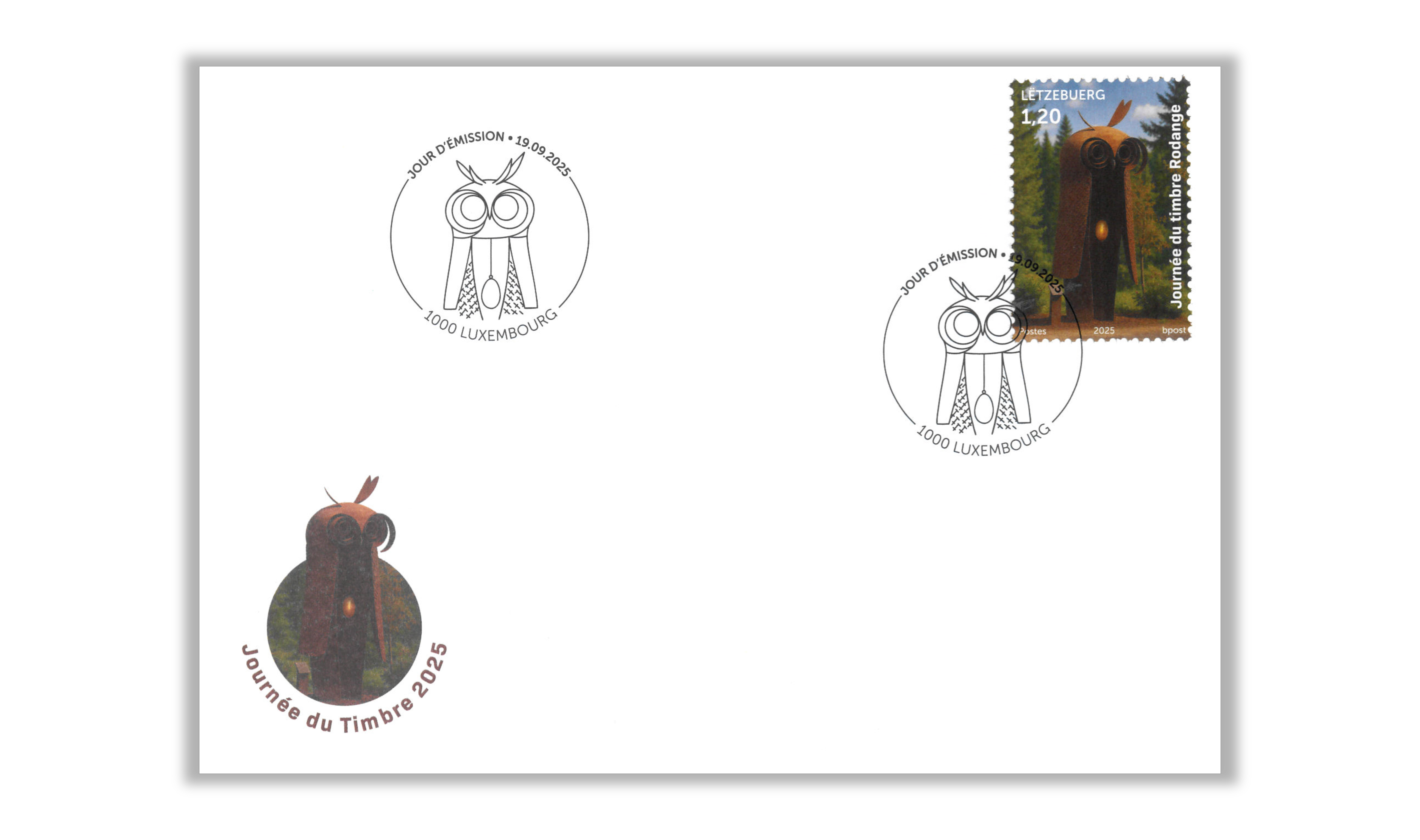 FDC - Stamp Day 2025: Industry, art and culture