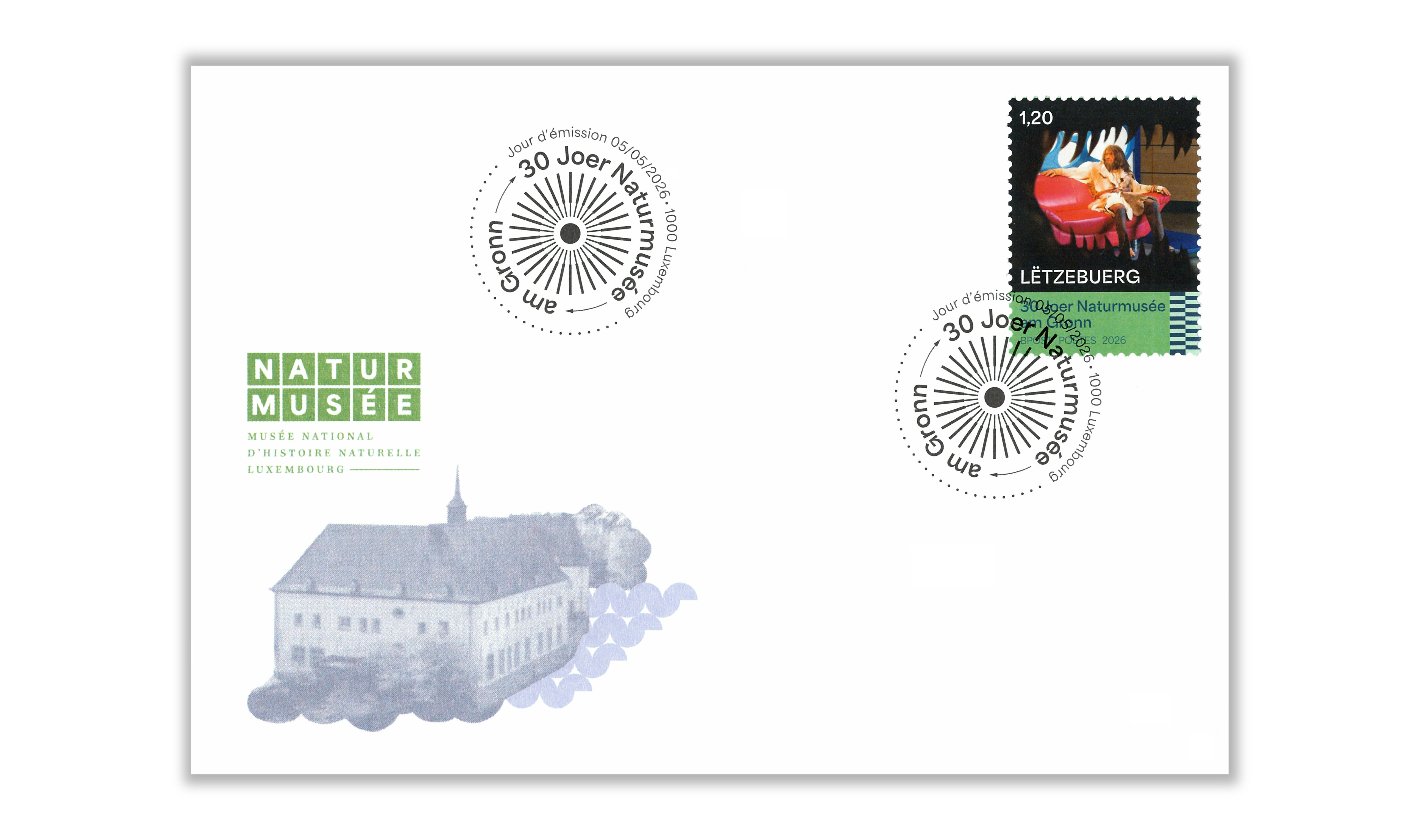 FDC - 30 Jahre Naturmuseum