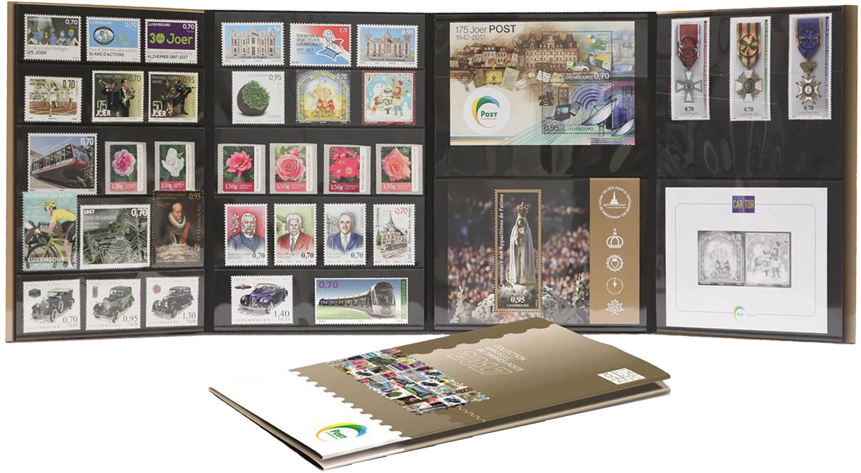 Annual stamp collection 2017