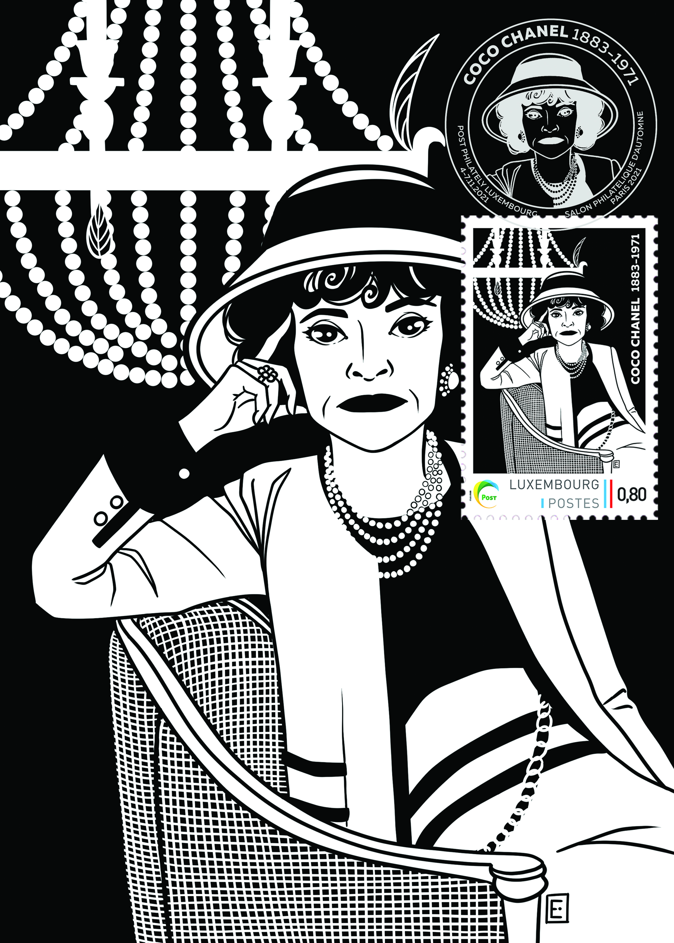 Card meng.post - Coco Chanel 2021