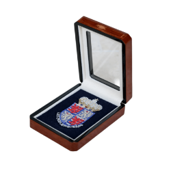 Gestickte Briefmarke „Deluxe“ - Wappen