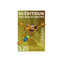 Marke - 50. Vollekslaf Walfer 1,20