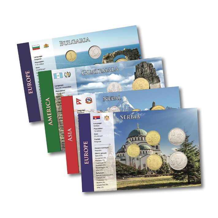 World coins - Set 4