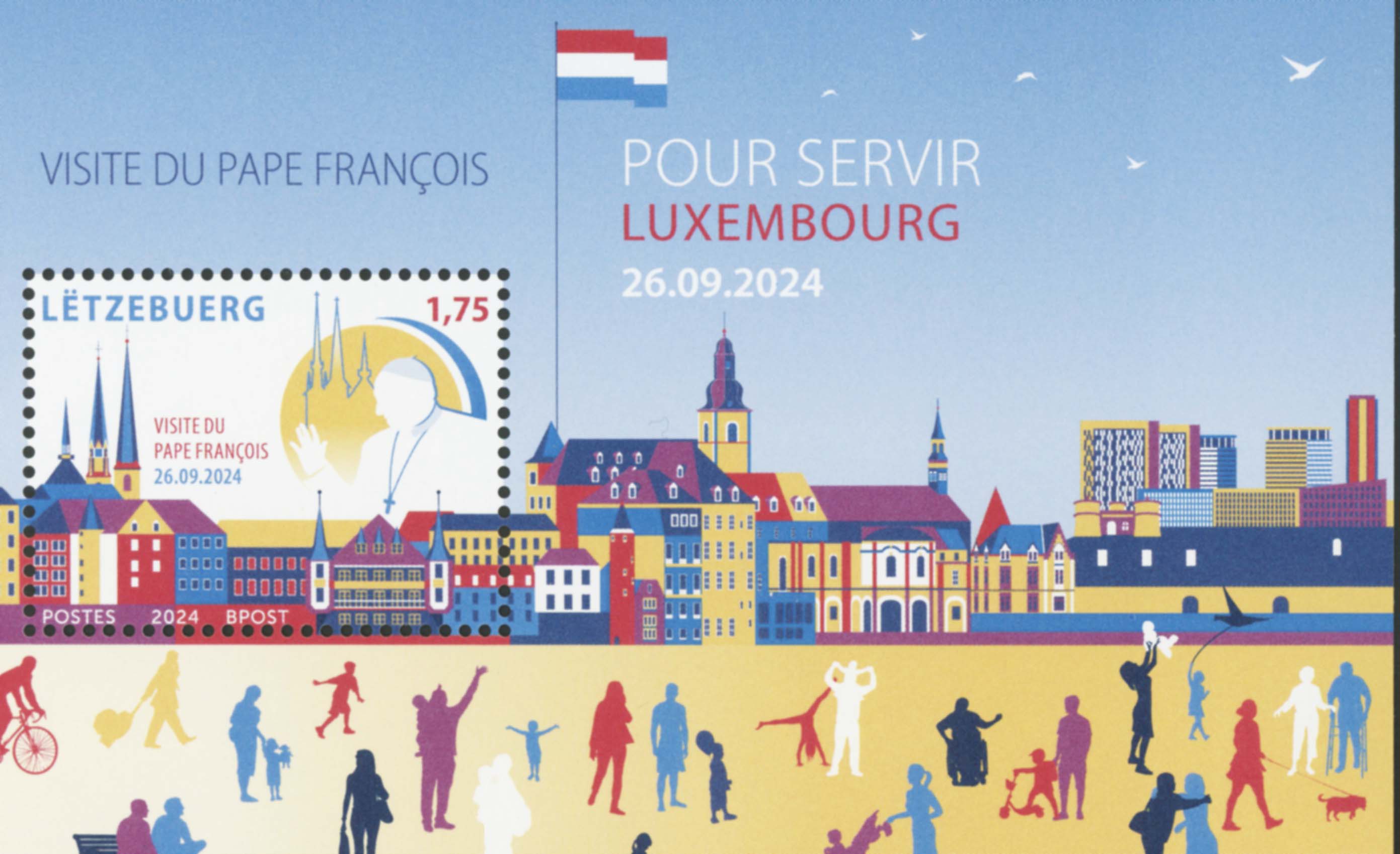 Bloc - Visite du Pape 2024