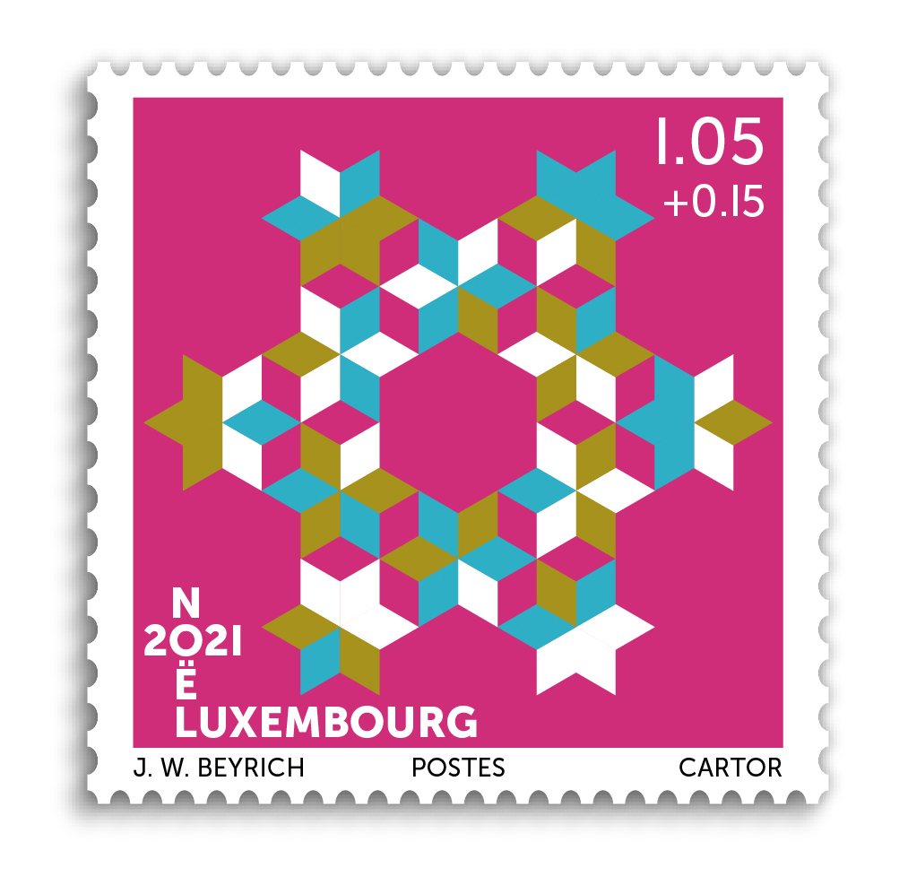 Noël 2021 - Flocon rouge