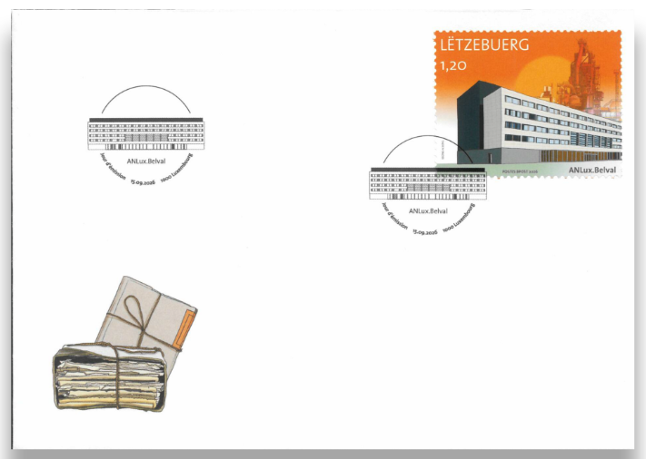 FDC - Gebäude des Nationalarchivs