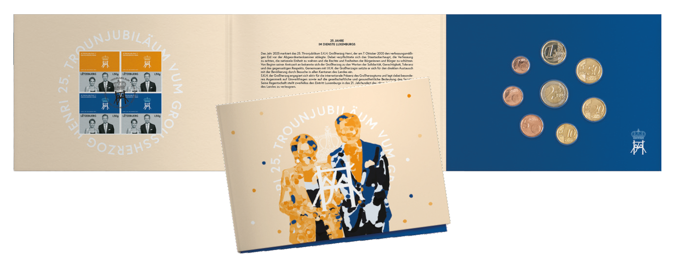 Set Euros Luxembourg 2025