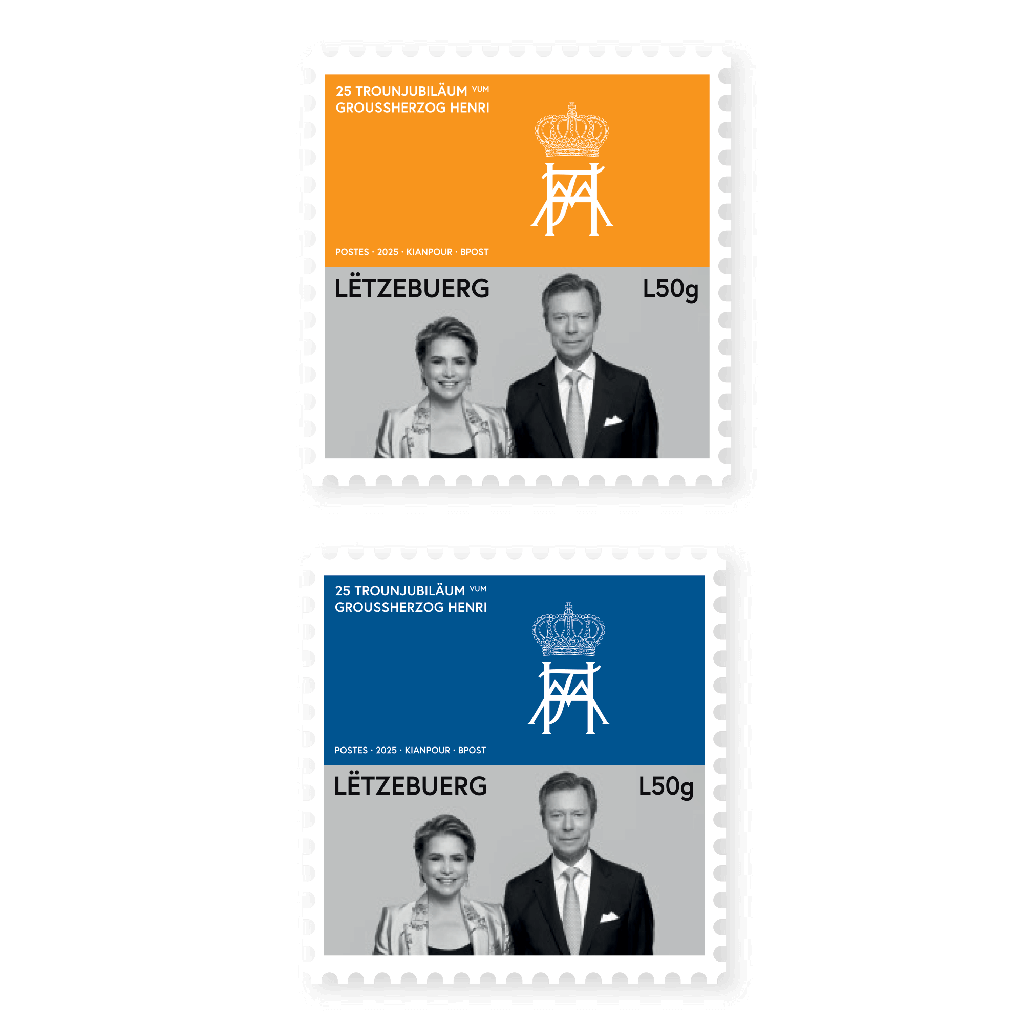 "Serie EXPO" 25 accession to the thron [L50g]