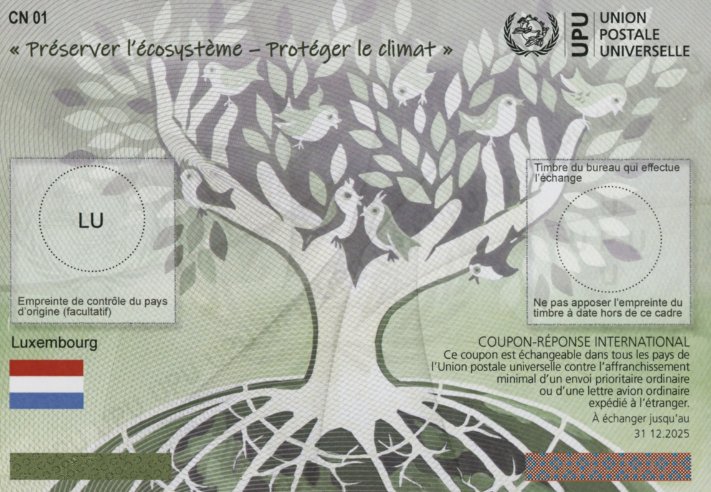 INTERNATIONAL REPLY COUPON Abidjan