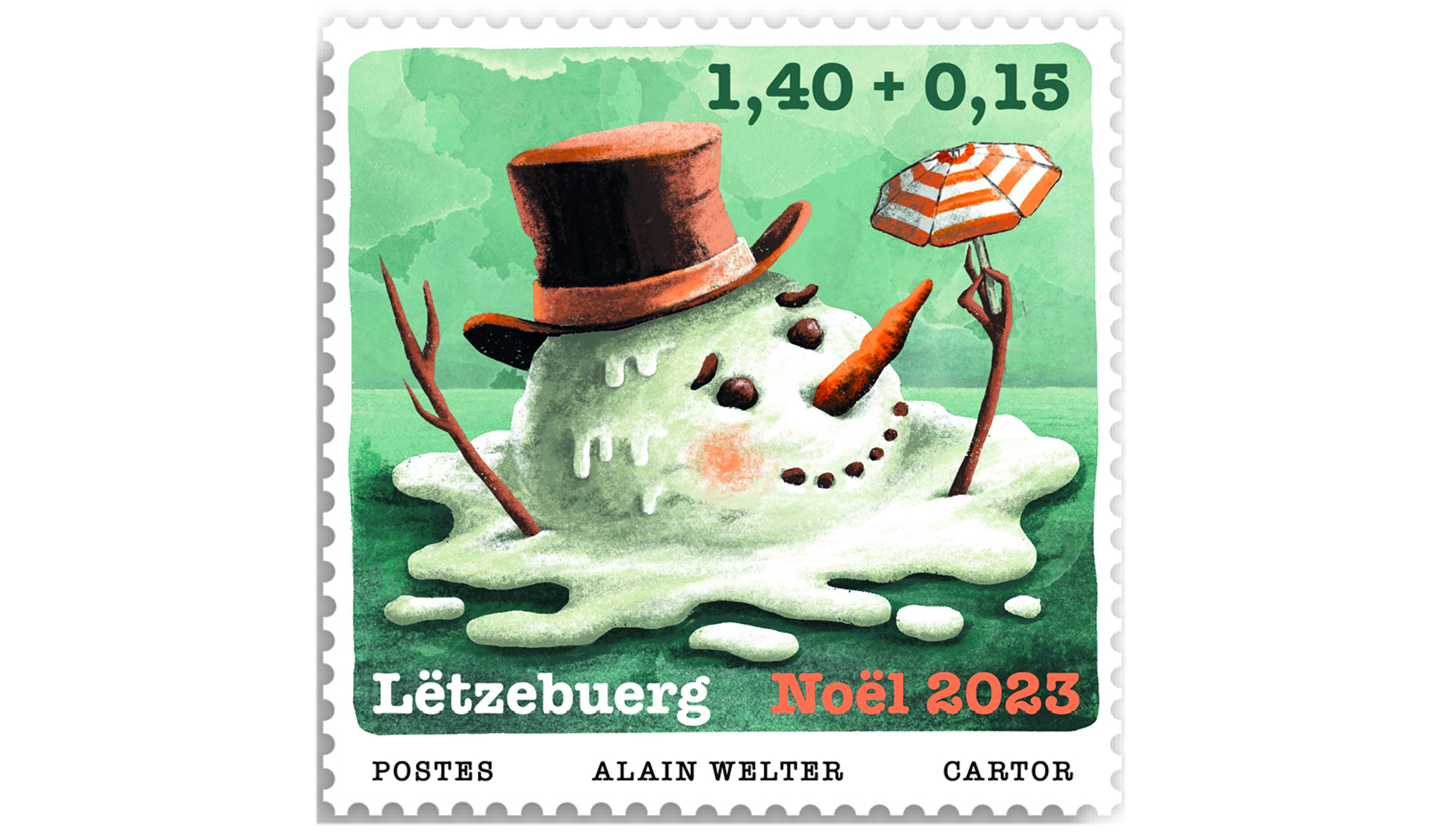 Noël 2023 (1,40 + 0,15 EUR)
