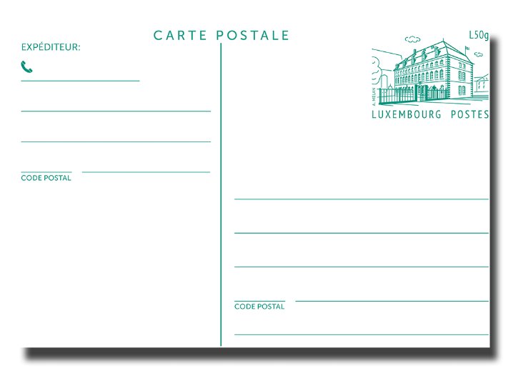 Carte postale - Bâtiment St. Maximin [L50g]