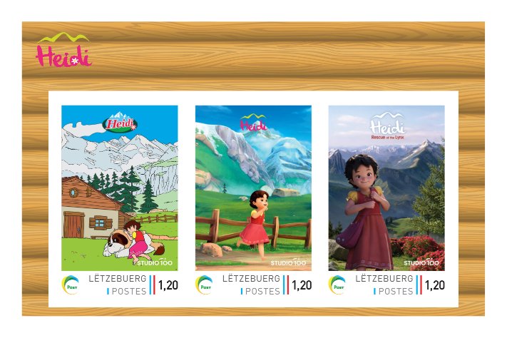Bernaba 2025 - Heidi - Mini-sheet