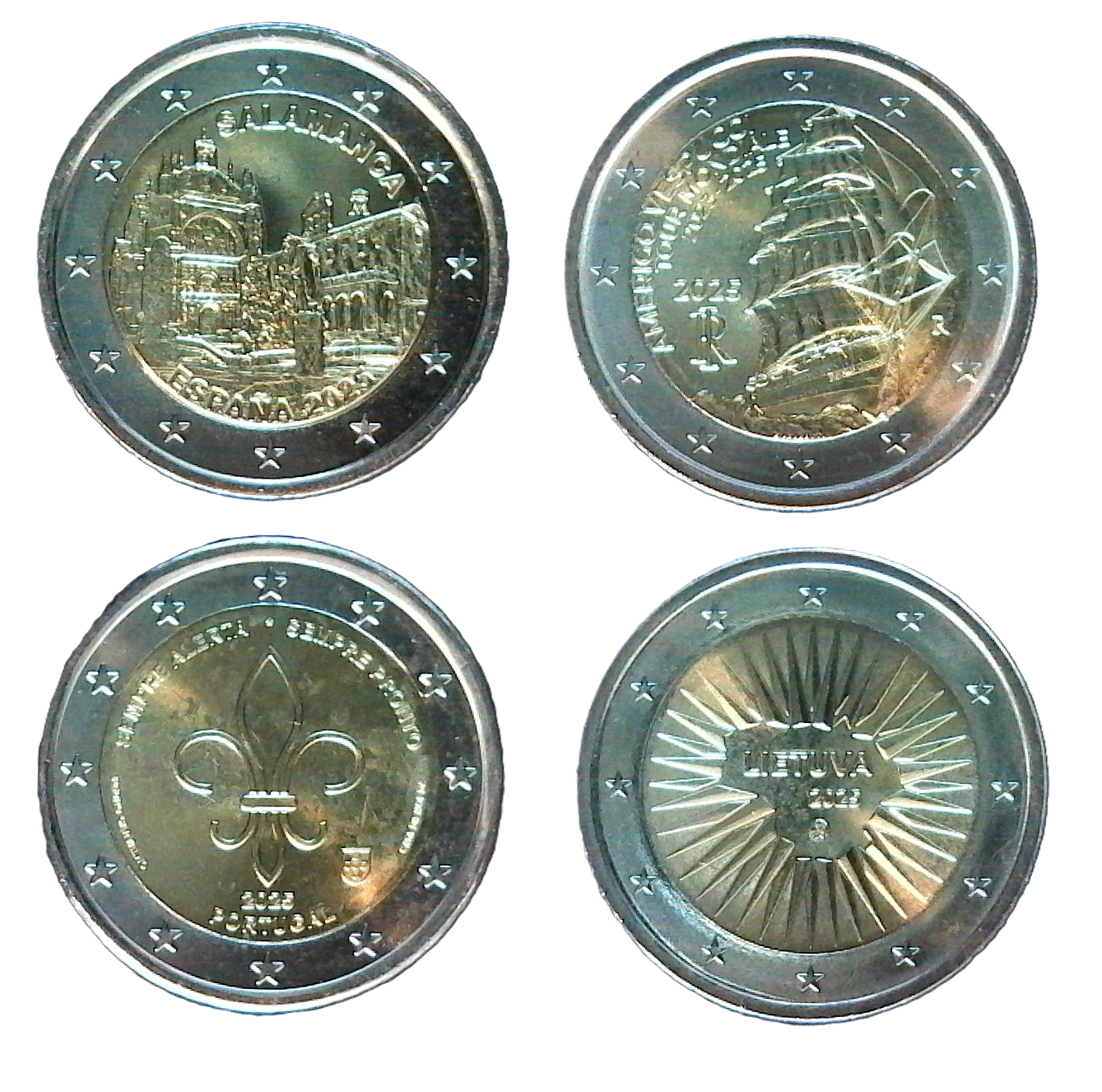 Set commemoratif 2025-2 (ES-IT2-LT-PT)