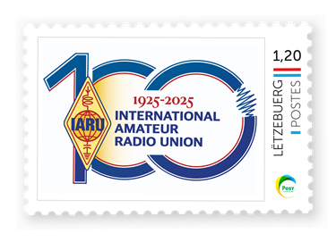 Timbre meng.post - 100 ans IARU