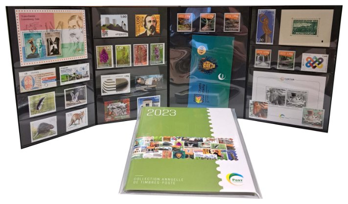 Annual stamp collection 2023